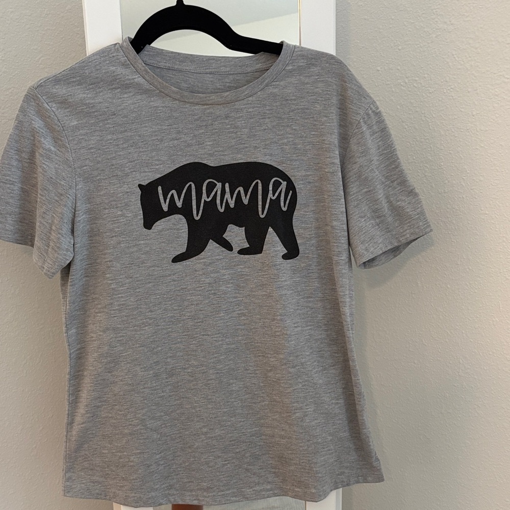 Gray Mama Bear Women's T-Shirt